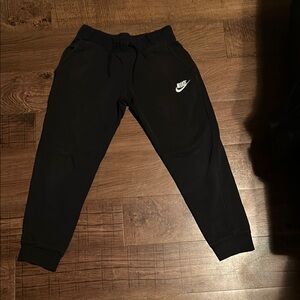 Nike Black Jogger Sweatpants Elastic Waistband